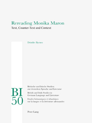 cover image of Rereading Monika Maron